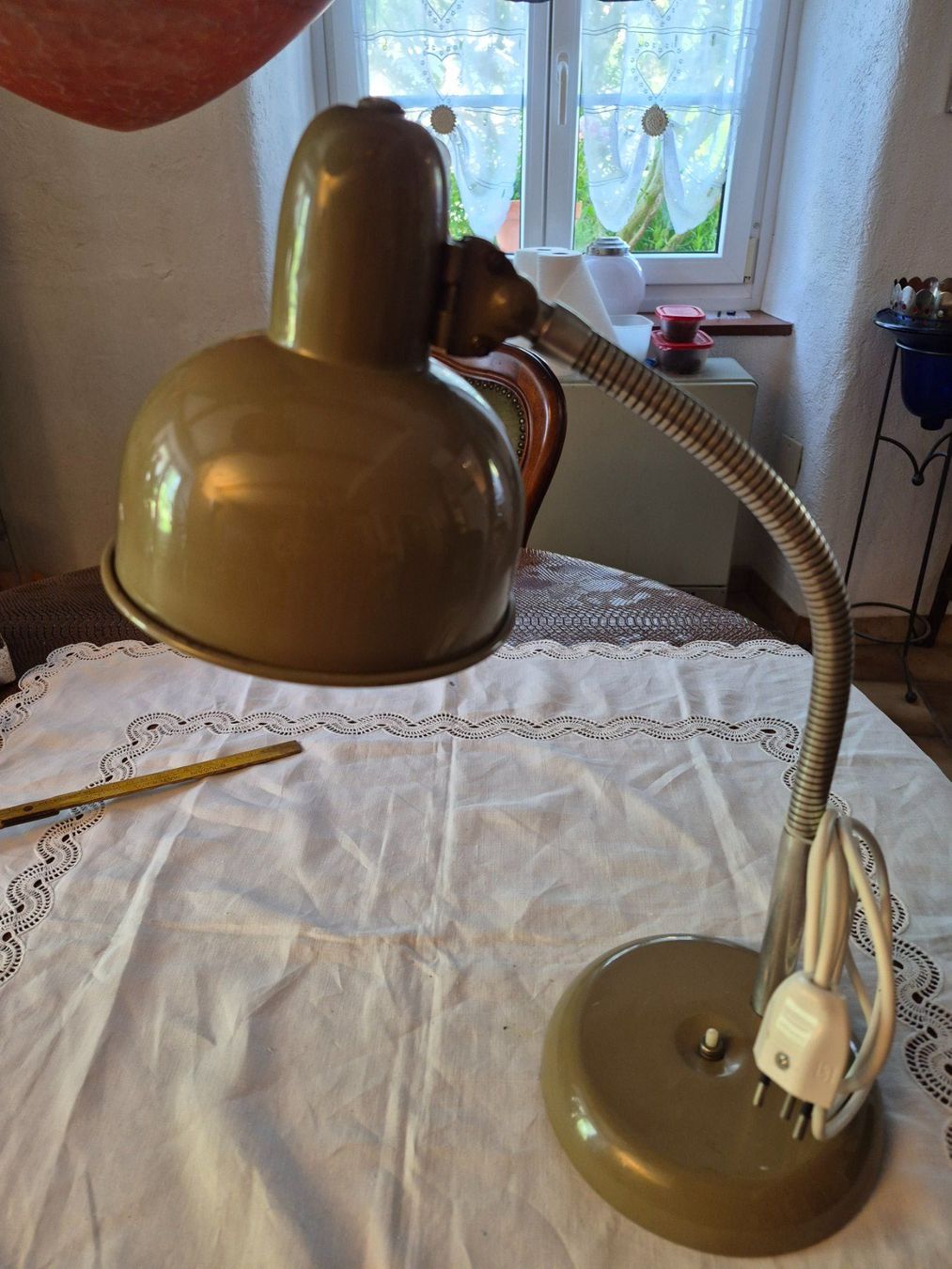 Lampade: Lampe de bureau vintage en métal – Usato da charmoille venduto da mir_my9f