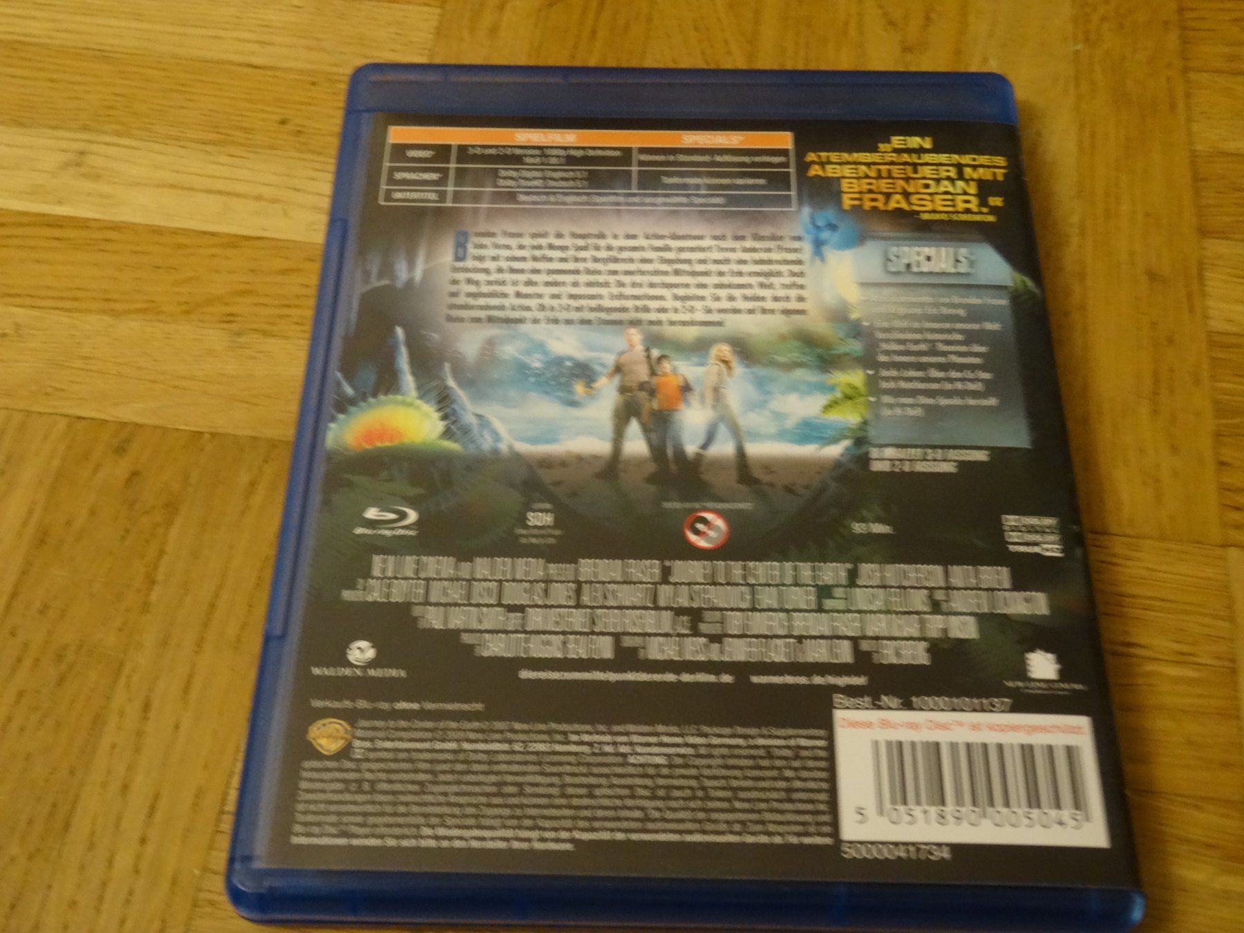 Alle DVDs: Reise zum Mittelpunkt der Erde - Blu-ray – Gebraucht aus Olten von Disc-Ausverkauf 2