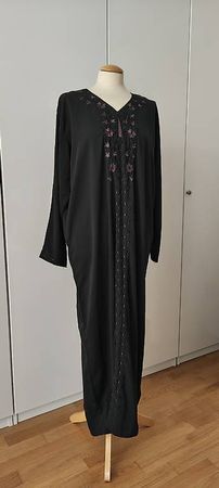 Kleid Abaya Grösse XXL, schwarz