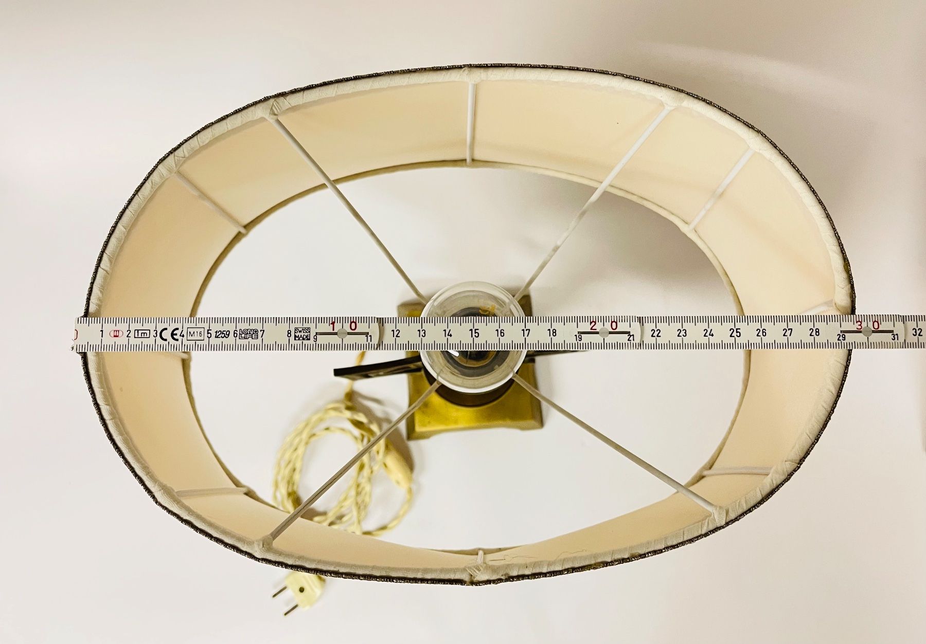 Lampade: Vintage Tischlampe aus Messing – Usato da Olten venduto da ELHANDEL 5