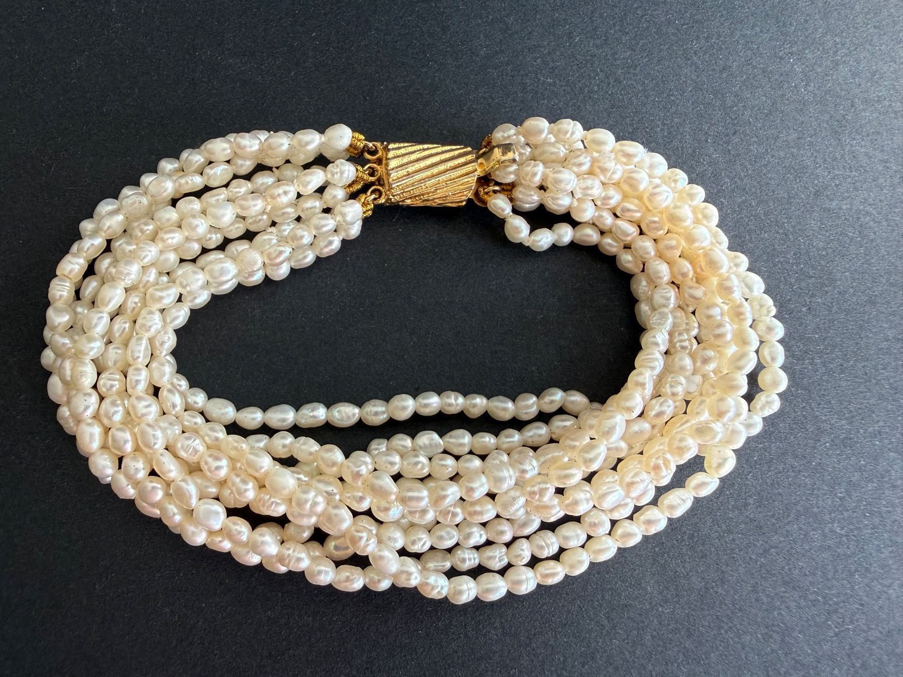 Armbänder & -reifen: Echte Perlen Armband – Gebraucht aus Spiegel b. Bern von Rogger72 1