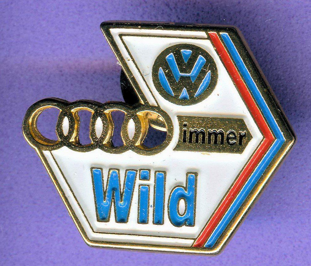 Volkswagen Placchette & Badge: VW  Audi   immer Wild – Usato da Winterthur venduto da Sammleroase