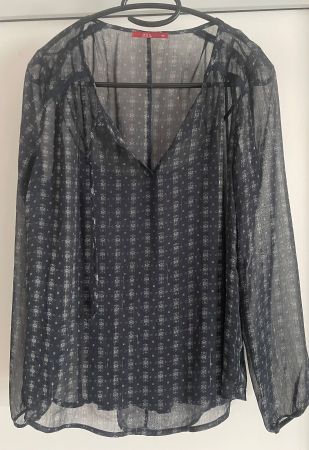 Esprit EDC, Coole halbtransparente Bluse, Grösse XS