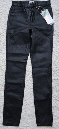Only Royal Skinny High Waist Hose, beschichtet, S/28