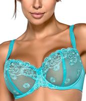 Eva Bien Geisha BH Türkis 70 D Neu + Etikette