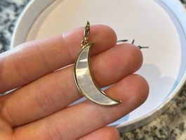 Thomas Sabo Mond Gold & Perlmutt (VERGOLDET)🌛🤍 OVP! 💝