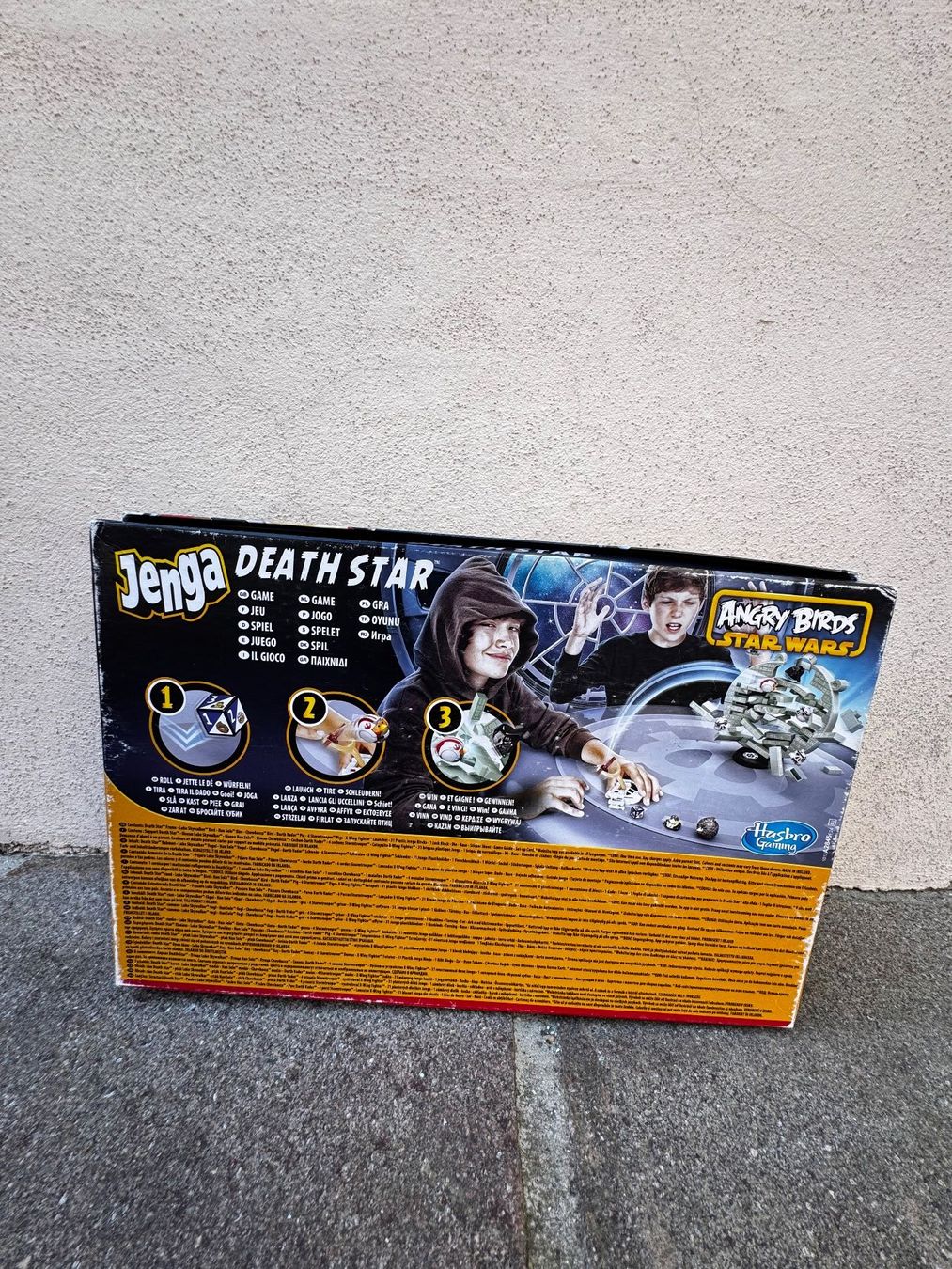 Hasbro Giochi: Angry Birds Star Wars Jenga Death Star – Usato da Rheinfelden venduto da Mayamis 1