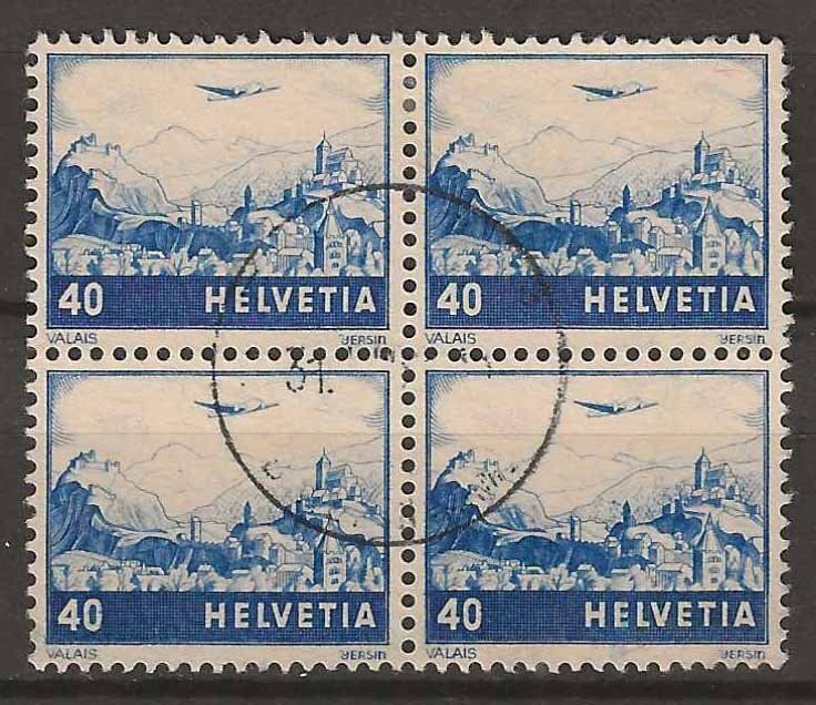 Tutti i francobolli: PA044 - Pro Aero F44 B4 obl. – Usato da Trélex venduto da Phil_Albert