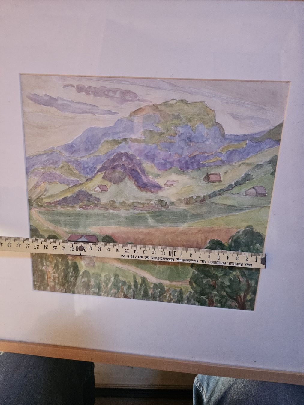 Gemälde: gemälde aquarel appenzell – Gebraucht aus Schwellbrunn von Omega-alpha 1