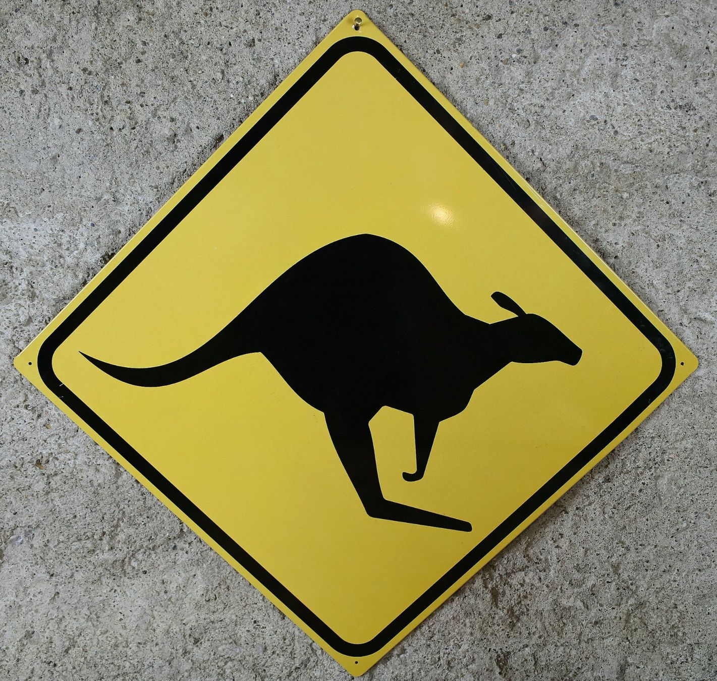 Insegne: Blechschild, Hinweisschild "Känguru" Australien – Usato da Birrwil venduto da brandschatz_birrwil 1
