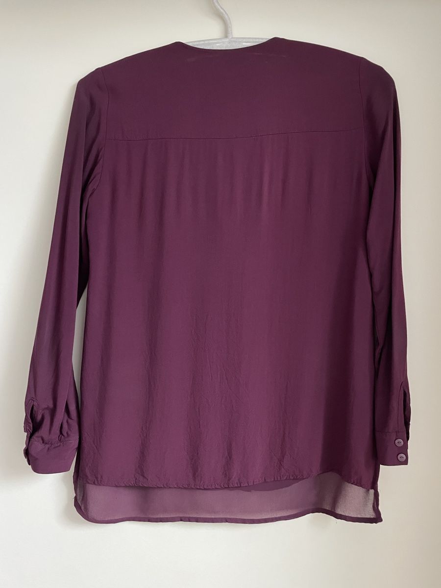 Tom Tailor Camicette: schicke weinrote Bluse – Usato da Niederbüren venduto da 9632 1