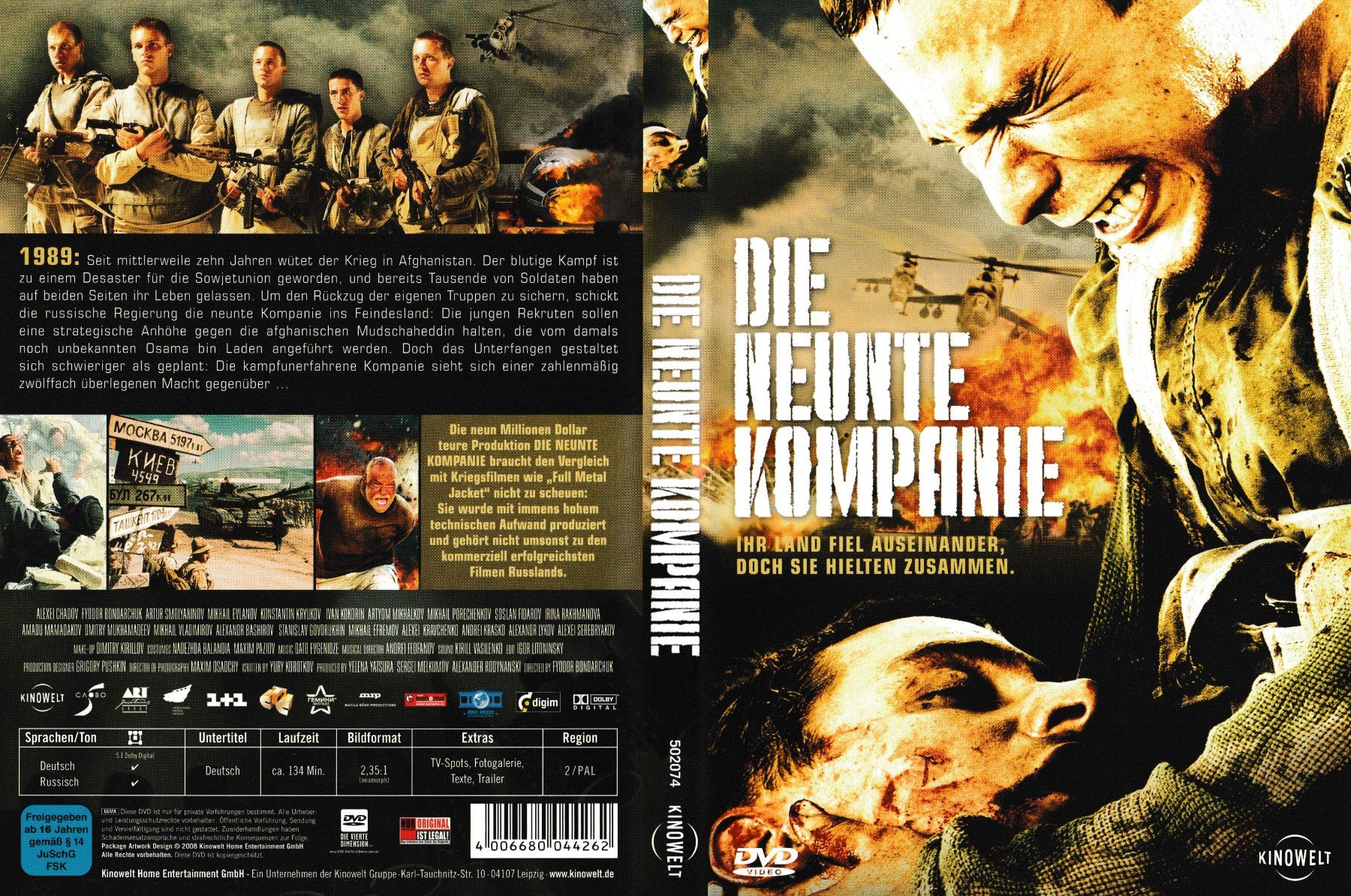 Tutti i DVDs: DVD - Die Neunte Kompanie – Usato da Langnau am Albis venduto da MediaRescuerKeLoX