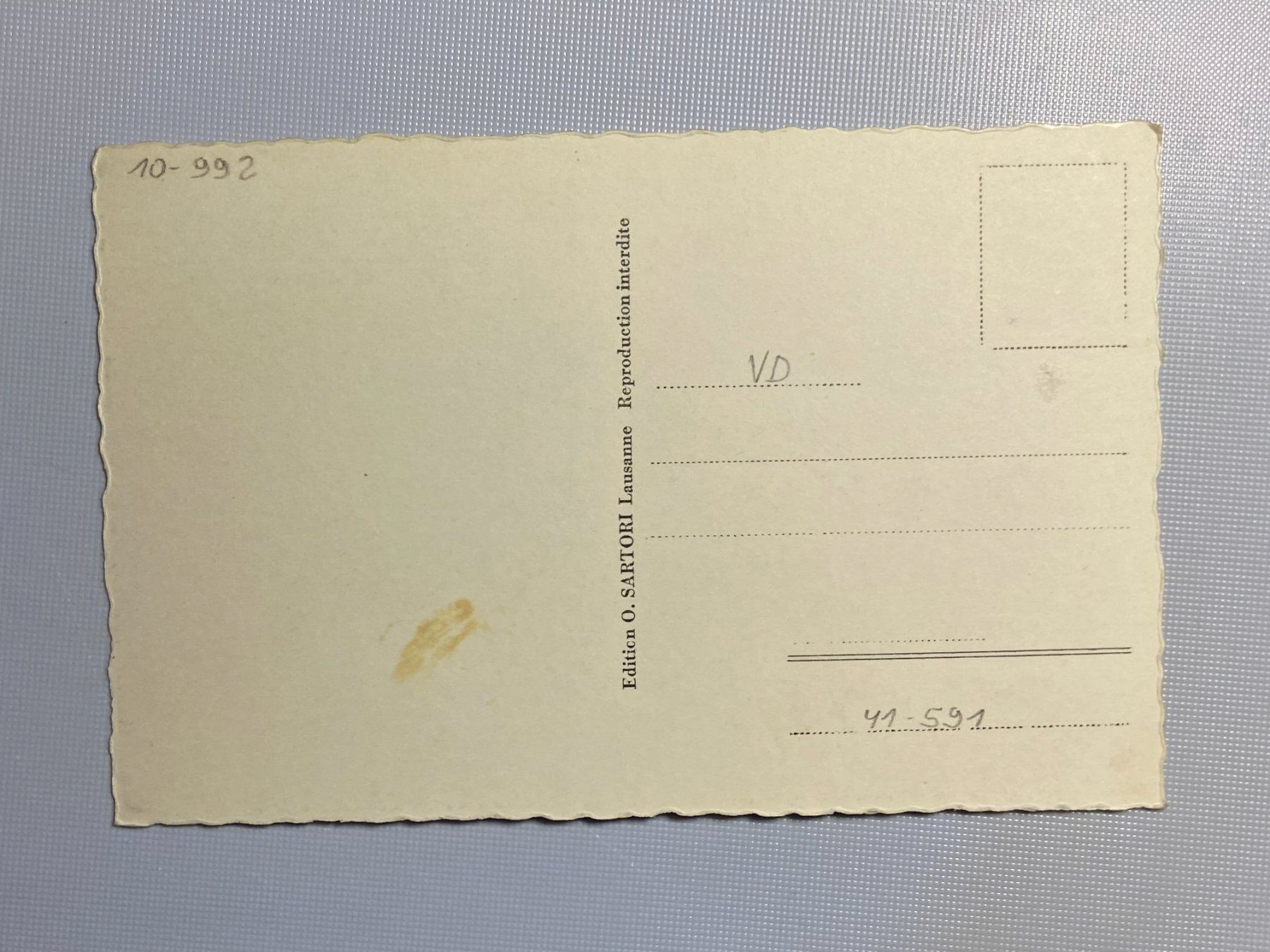 Cartes postales: Villars et Mont Pélérin – D'occasion à Steg VS par danwer74 1