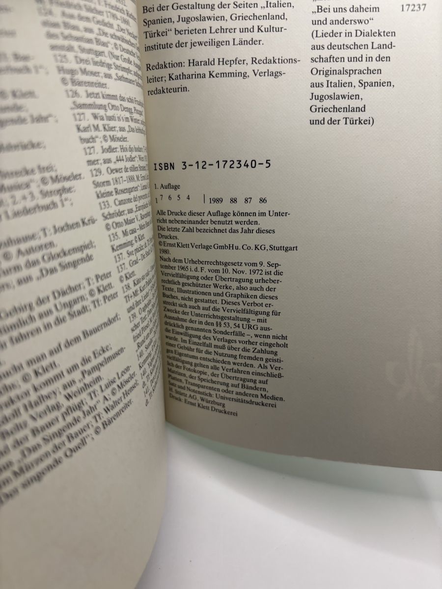 Bücher: "Unser Liederbuch" Schalmei – Gebraucht aus Genève von sho_67qj 4