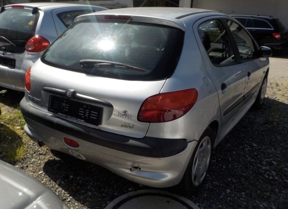 Peugeot Automobili: Peugeot 206 silber 5-türig – Usato da Rikon im Tösstal venduto da mar_dfw8 3