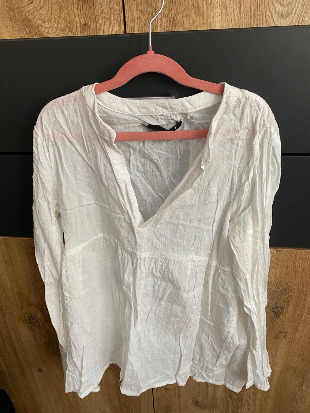 Blusen: Blouse blanche Sinsay taille S, comme neuve! – Gebraucht aus Sion von pur_m89d