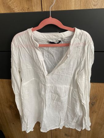 Blouse blanche Sinsay taille S, comme neuve!