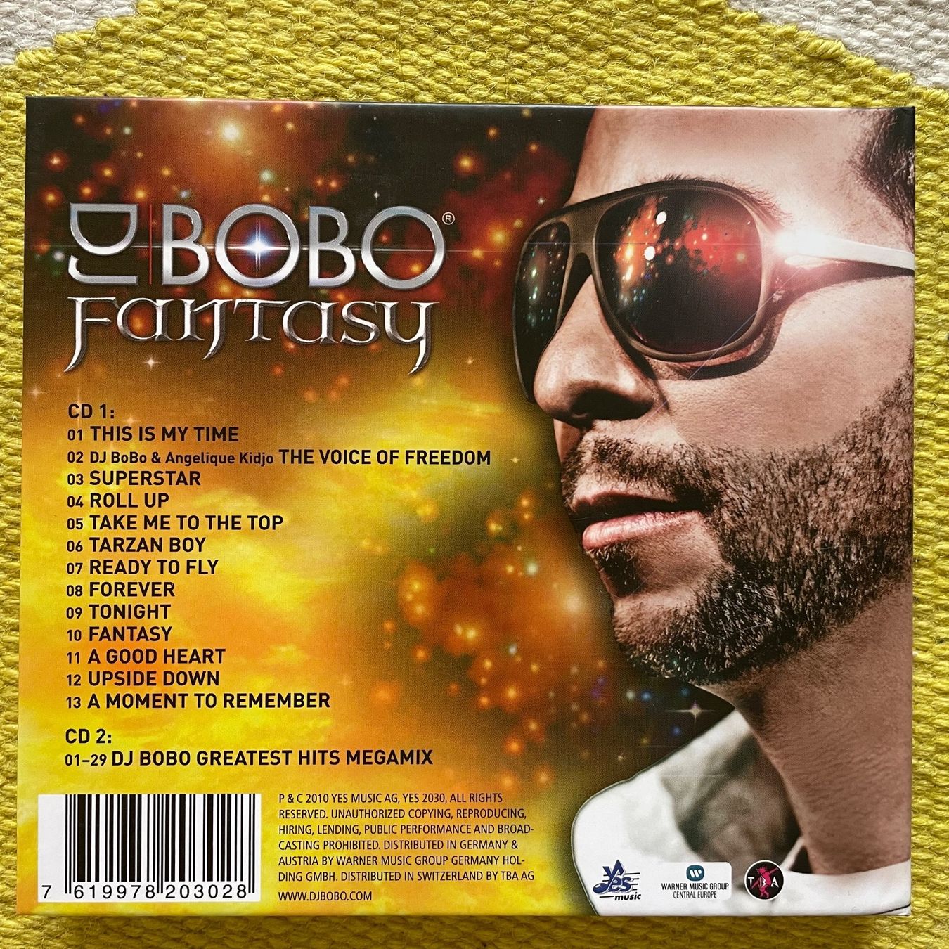 CD: DJ.BOBO-2CD HARDCOVER FANTASY – Usato da Rorschacherberg venduto da CD-Roli 1