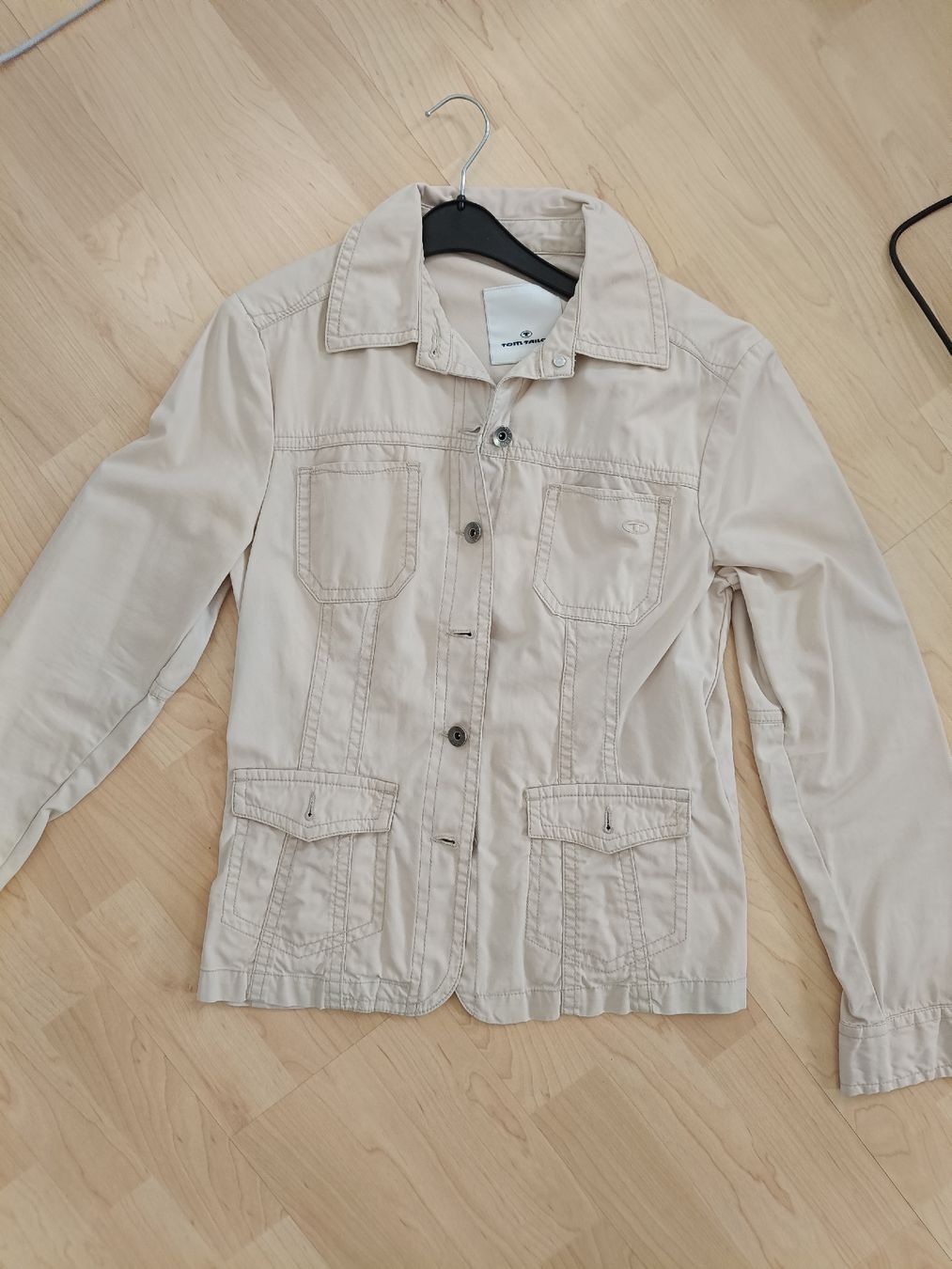 Tom Tailor Giacche: Leichte Jacke TOM TAILOR, 100% Baumwolle, Grösse M – Usato da Adliswil venduto da Vimovi