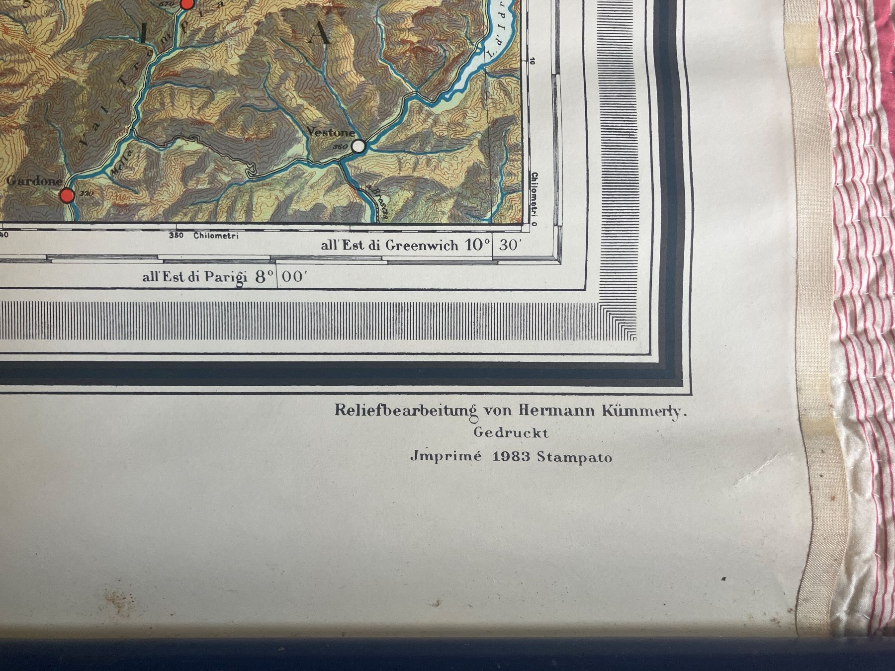 Cartes géographiques & atlas: Schulkarte Schweiz antik – D'occasion à Zürich par elf_h9f2 1