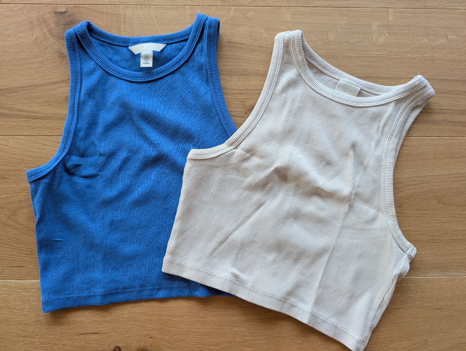 H&M Tops: 2 H&M Crop Tops Grösse S – Neu (gemäss Beschreibung) aus Heiden von kawusch