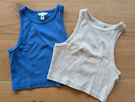 2 H&M Crop Tops Grösse S