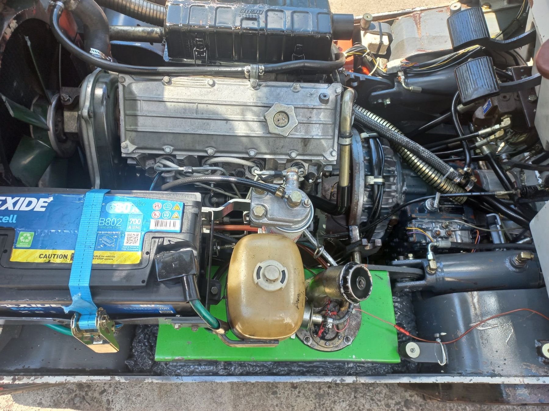 Diesel Carrelli elevatori e a forche: Dieselstapler FIAT Stapler Triplex Vollfreih. Seitenschieber – Usato da Dulliken venduto da Classiclerch4657 8