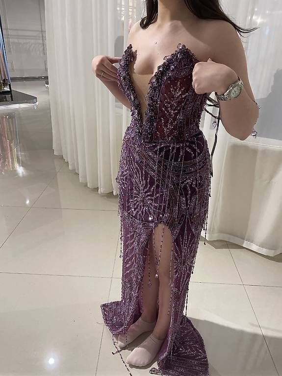 Vestiti: Designer Abendkleid MINNA Couture, Gr. M – Usato da Rietheim venduto da wes_7zlf