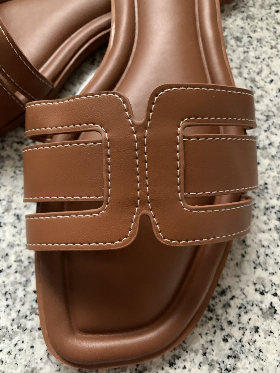 Primark Damenschuhe: Pantolette von Primark Gr. 41/42 cognac NEU – Neu und originalverpackt aus Ellikon an der Thur von Bali1999 1
