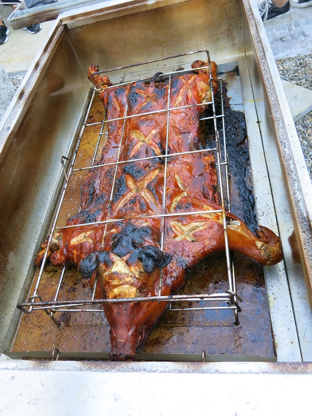 Grills: Für knusprige Spanferkel: BARBECUE GRILL BOX – Gebraucht aus Rietheim von Saxempire 8