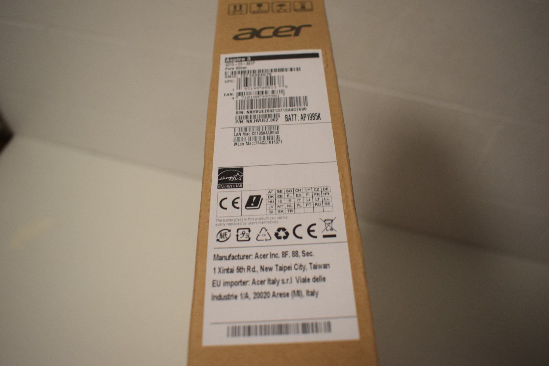 Acer Notebook: Laptop Acer NEU – Nuovo e nell'imballaggio originale da Zürich venduto da Brockito 5