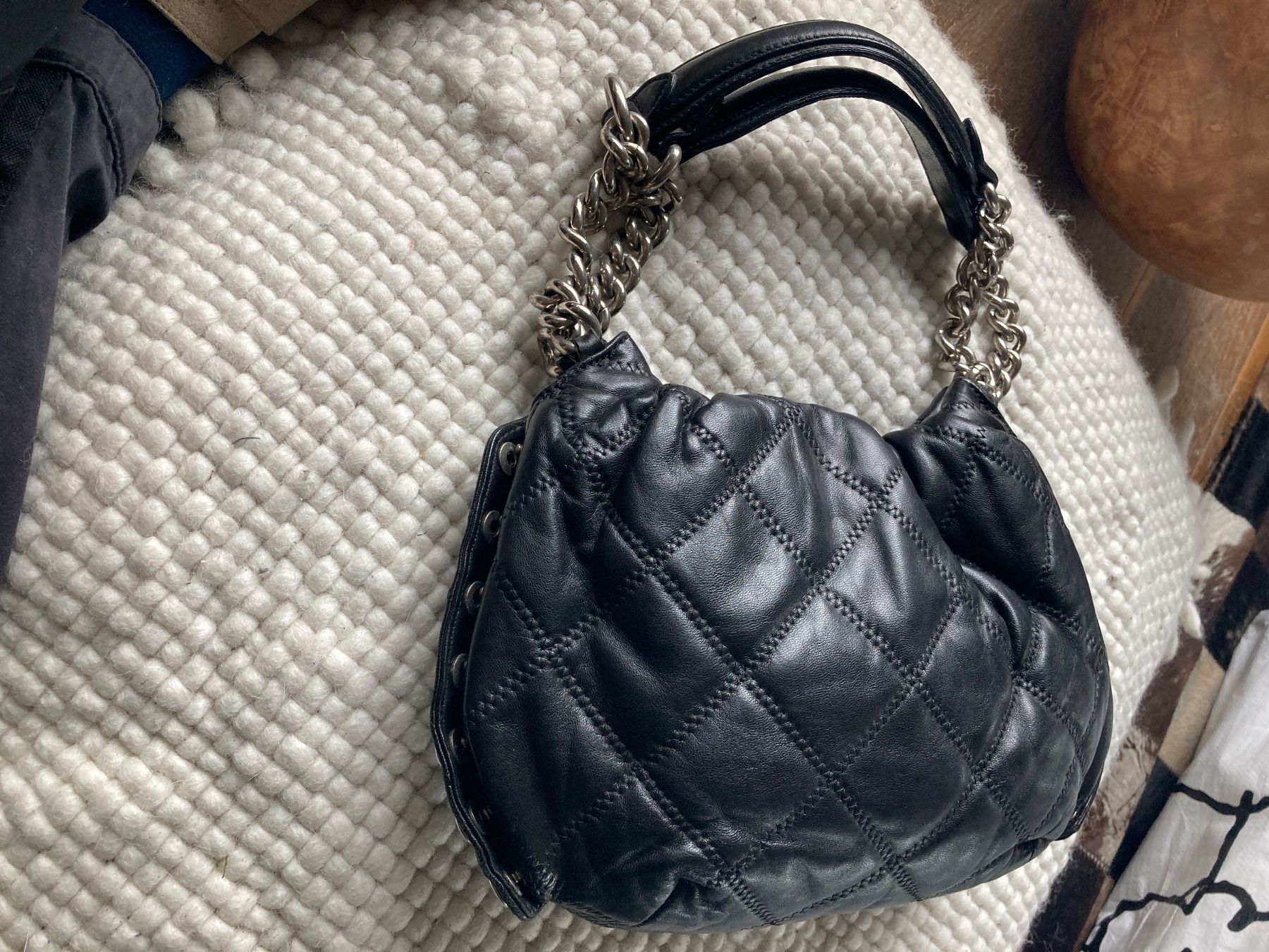 Borse da donna: Sonja Rykel gesteppte Schultertasche – Usato da Richterswil venduto da MiHaPa 1