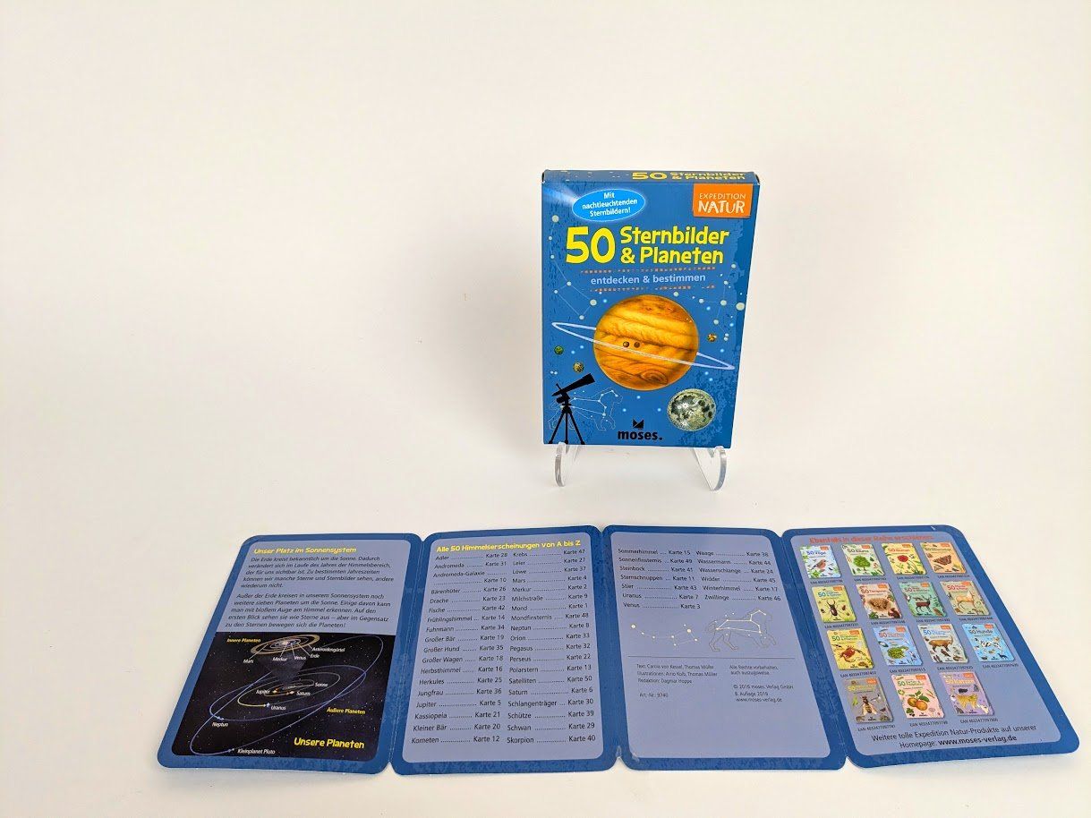 Giochi: MOSES 50 Sternenbilder & Planeten – Usato da Thun venduto da Restwert_Thun 1
