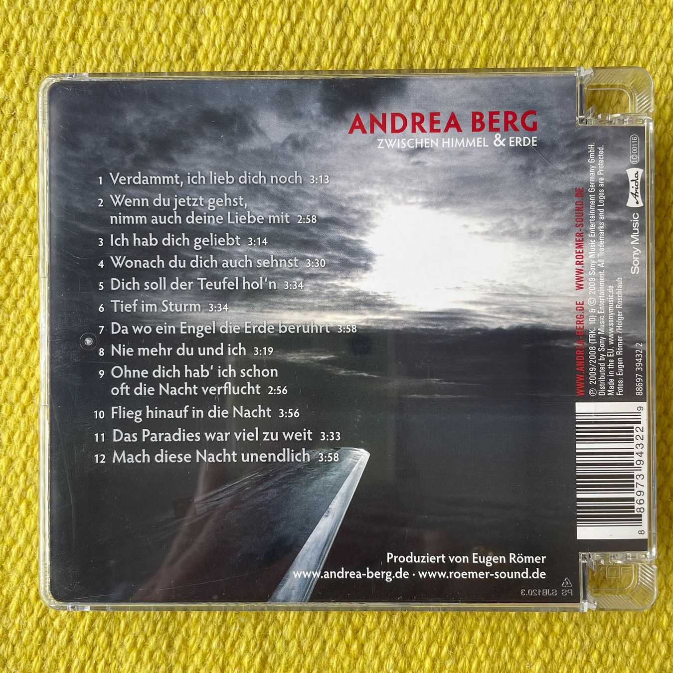 CDs: ANDREA BERG-ZWISCHEN HIMMEL&ERDE – Gebraucht aus Rorschacherberg von CD-Roli 1