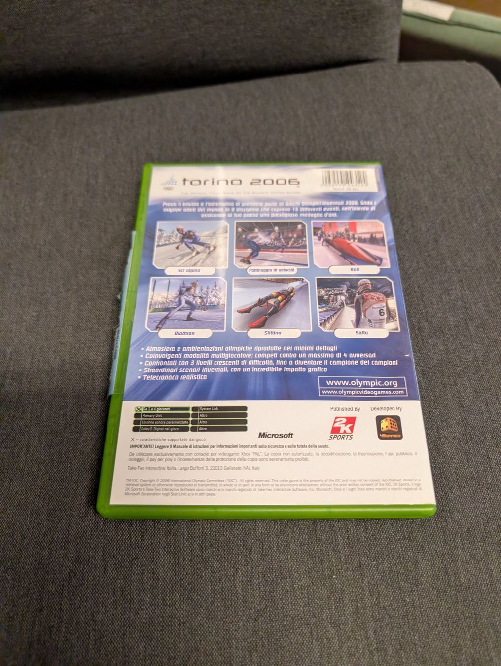 Spiele: Torino 2006 Microsoft Xbox – Gebraucht aus Giubiasco von Tici__nerd_Giubiasco 1