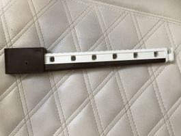 Wandkleiderhalter AIRETTE Länge: 31 cm, Für 7 Kleiderbügel