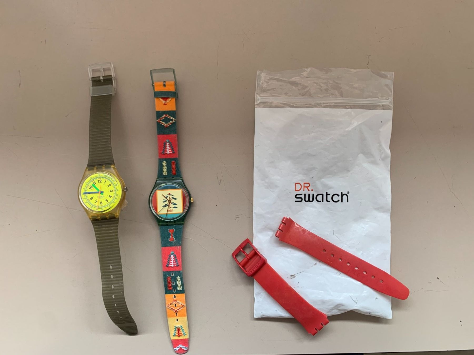 Swatch Orologi: LOT swatch 1993 1989 – Difettoso da Neuchâtel venduto da _Easy_to_Find_