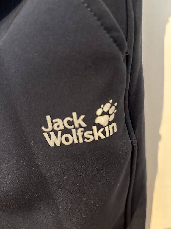 Pantaloni: Jack Wolfskin Softshellhose Gr. 128, dunkelblau – Usato da Uzwil venduto da vanillebonbon 1