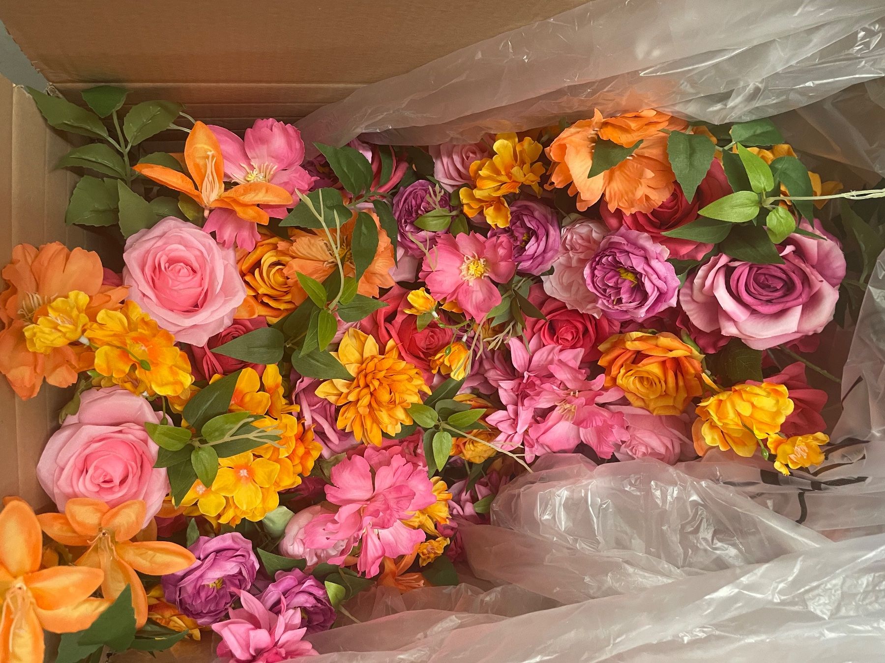 Tutte le decorazioni: Zwei Blumengestecke Orange-Pink – Usato da Wetzikon ZH venduto da Filopf 5