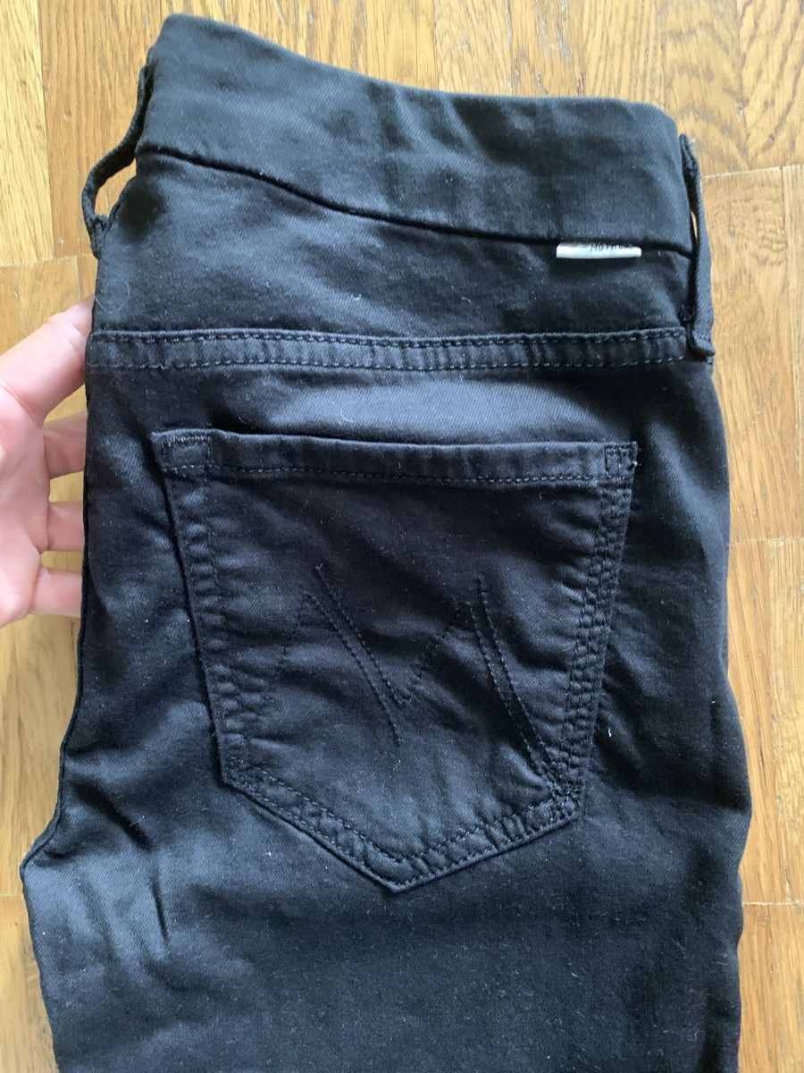 Jeans: Mother schwarz jeans – Usato da Zürich venduto da Nikuska32