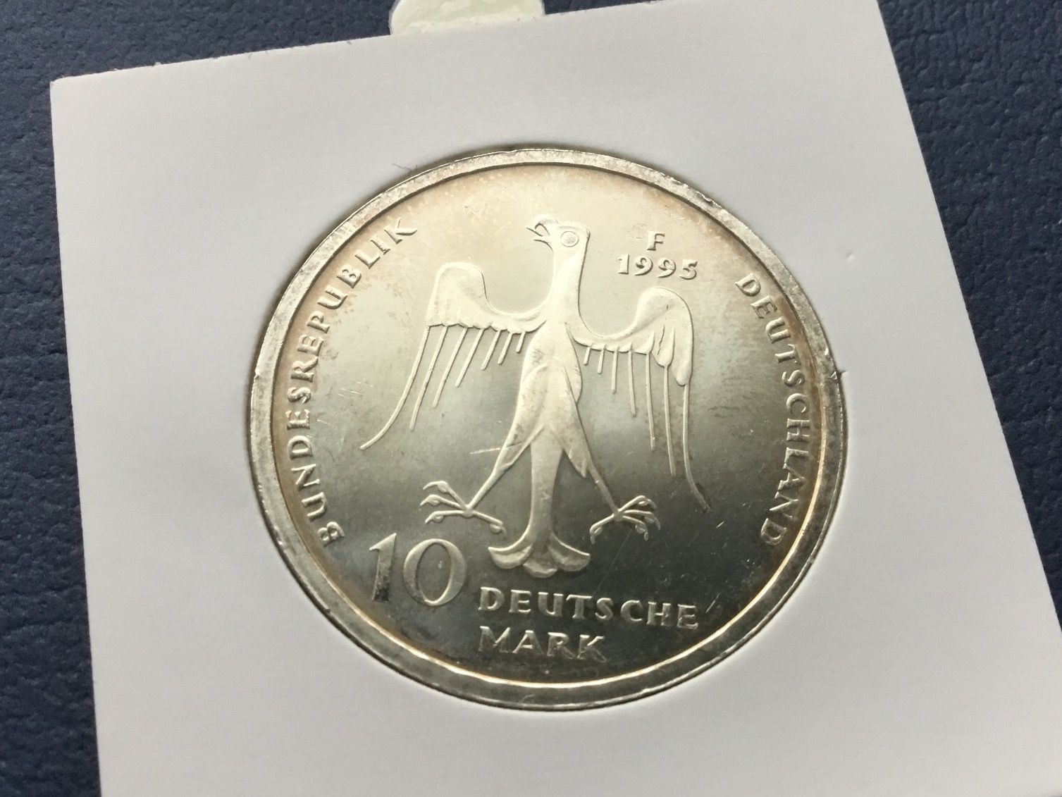 Alle Münzen: 10 Mark Silbermünze 1995 F – Neu (gemäss Beschreibung) aus St. Margrethen SG von alfapeugeot10 2