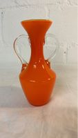 Orange Vintage Vase Deko Glasvase