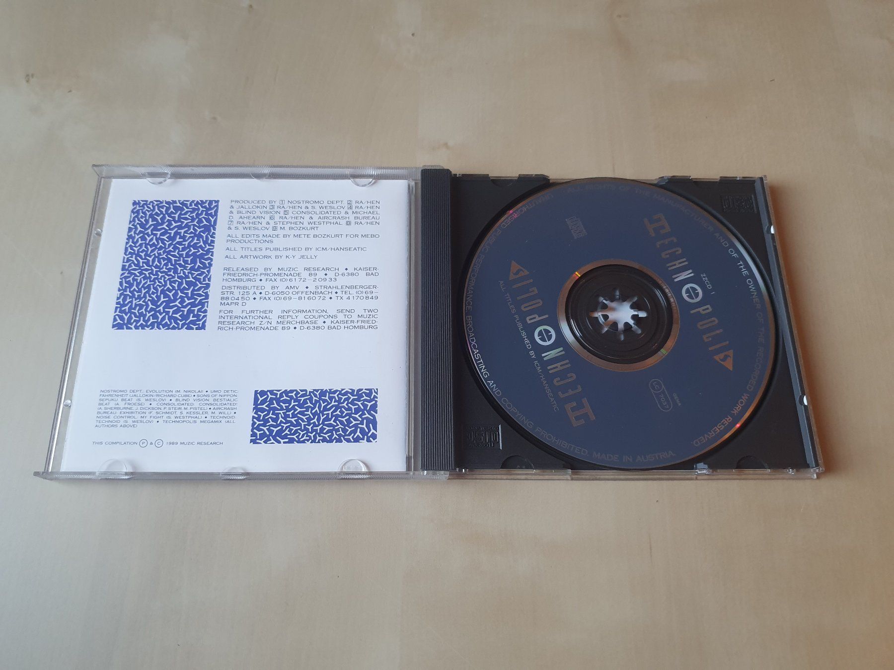 CD: Technopolis – Usato da Stansstad venduto da collectorsshop 2