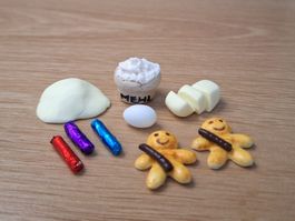 Grittibänz mit Schoggistängeli Back Set Handgemacht