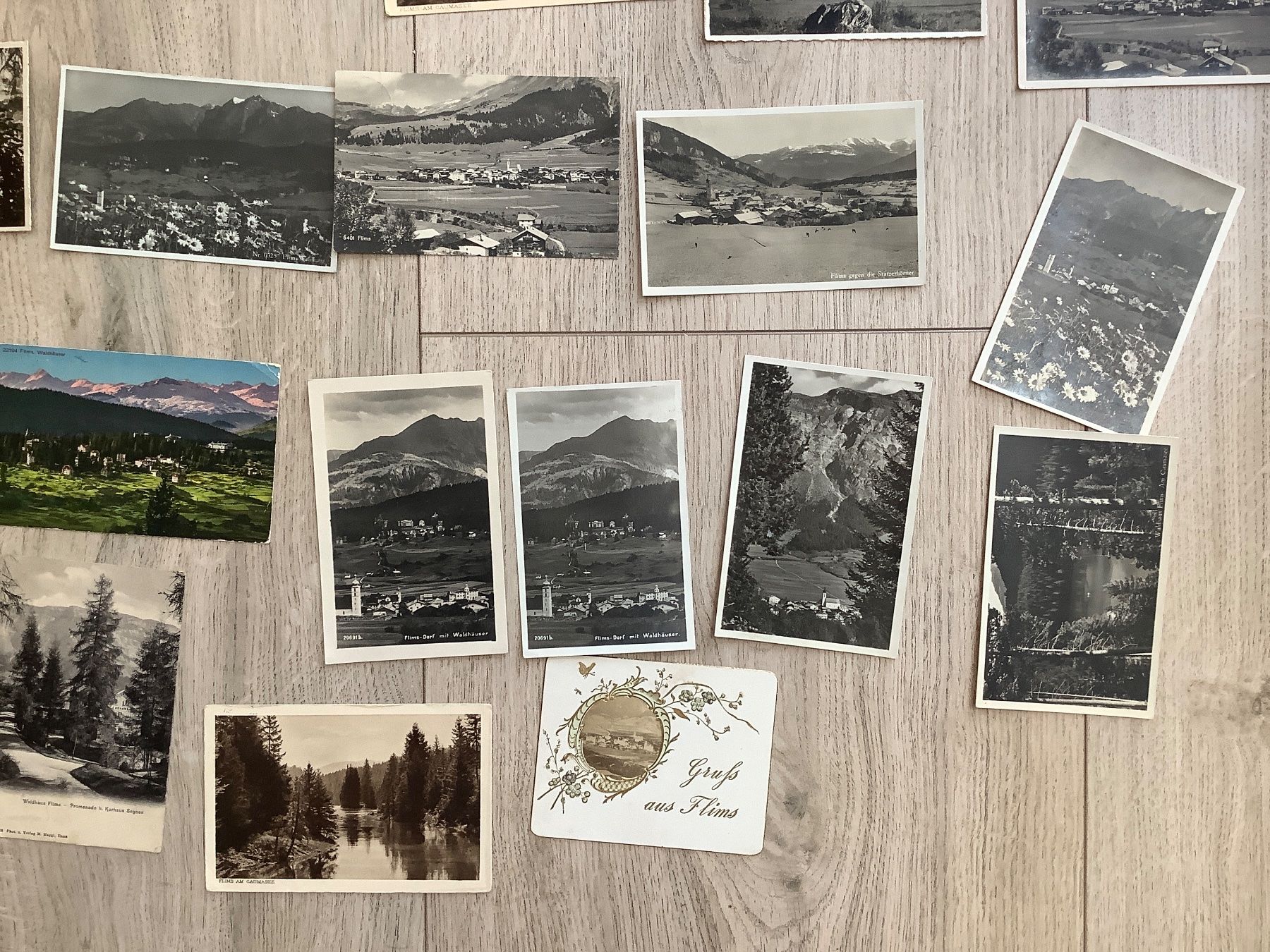Cartoline postali: 50 alte, gelaufene Ansichtskarten Flims ab 1907 – Usato da St. Gallen venduto da herbrig2 3