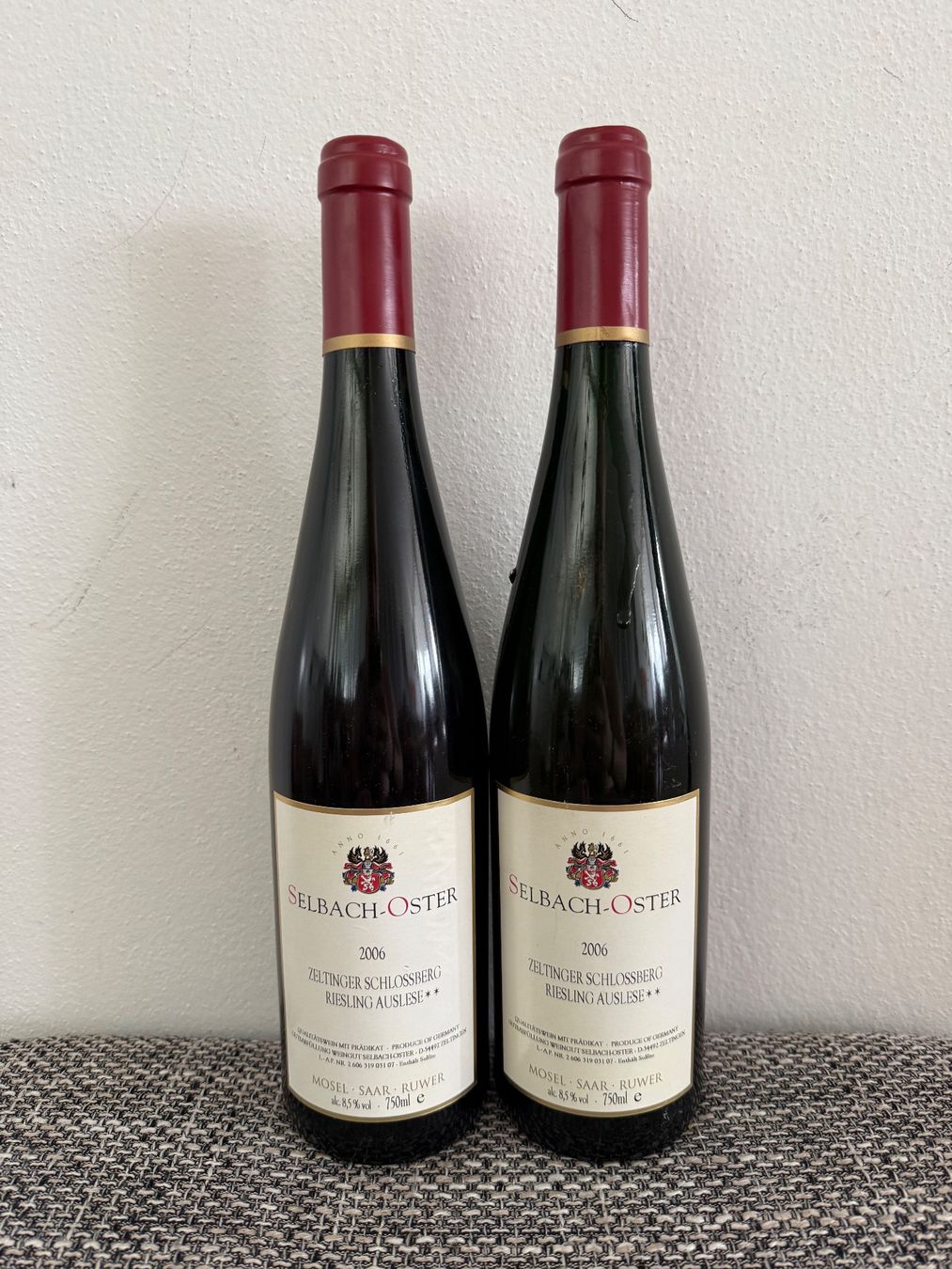 Vino: 2 Fl. Zeltinger Schlossberg Riesling Auslese 2006 – Usato da Dietikon venduto da Nesh
