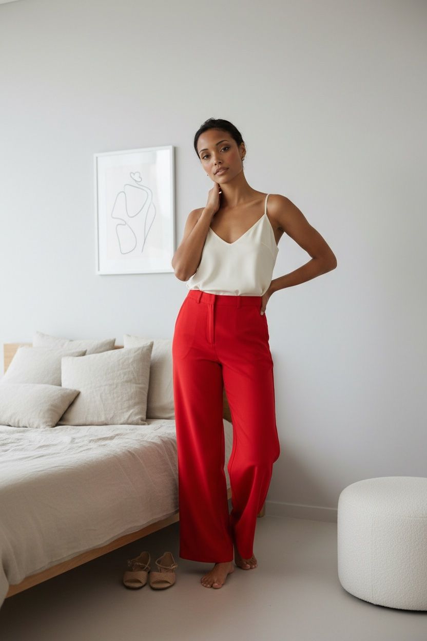 Pantaloni: Lpb Pantalon rouge -  neuf - taille 36 – Nuovo e nell'imballaggio originale da Vuisternens-Romont venduto da gol_xp6p