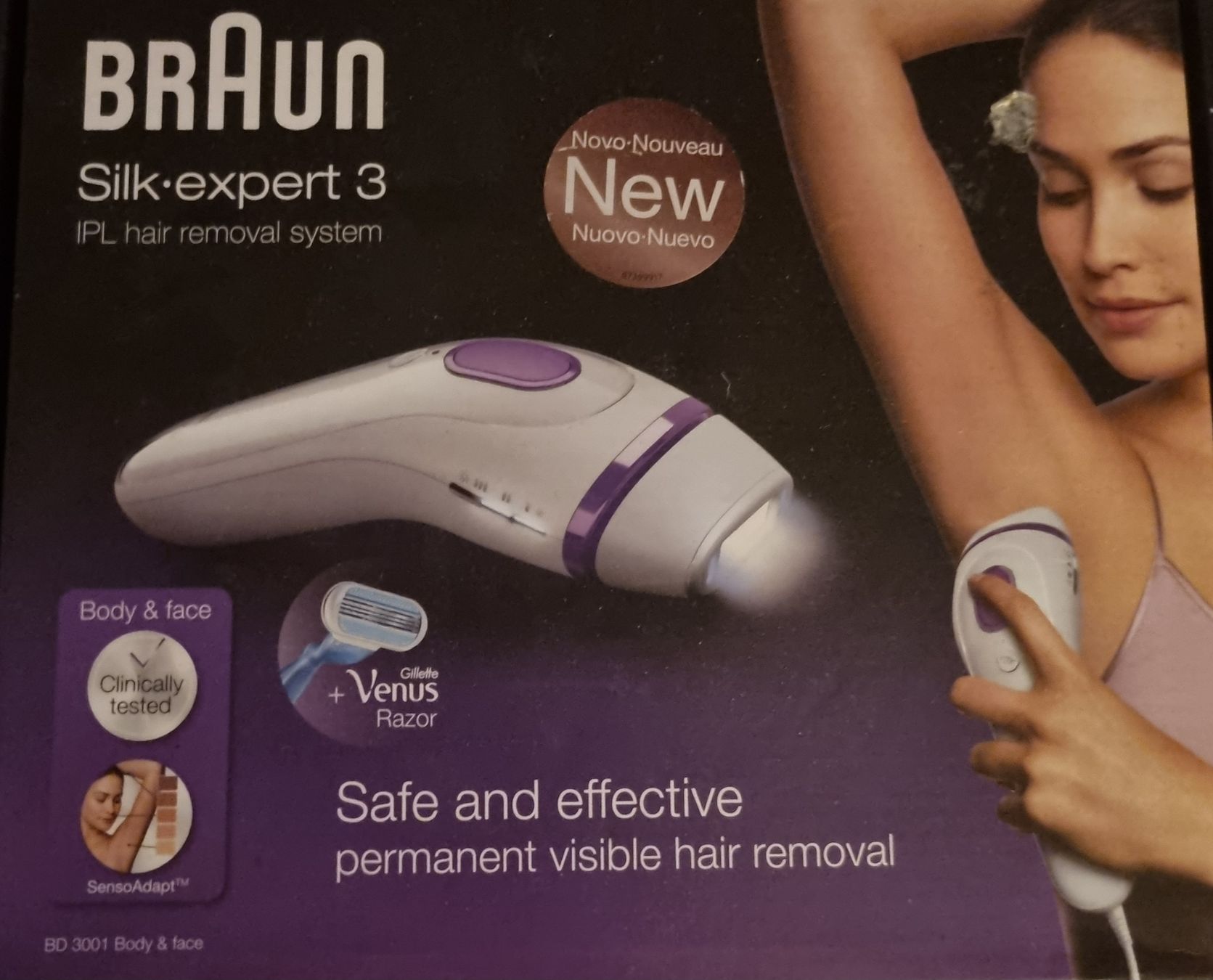 Braun Epilatori: Braun Silk-expert 3 – Usato da Genève venduto da Arthenice1