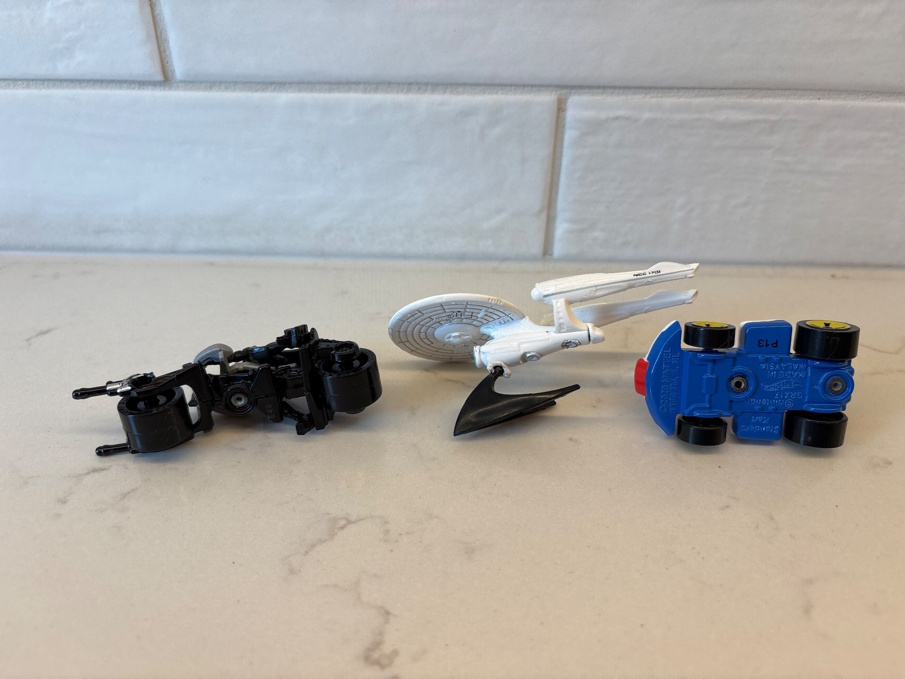Hot Wheels Modellini d'auto: Hotwheels Batman Star Trek et super Mario – Usato da Gollion venduto da Hampton 3