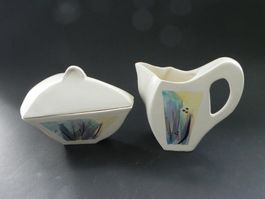 ART DECO Zuckerdose & Cremier * NYON *